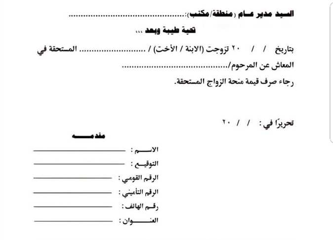 متى يسقط الحق في منحة الزواج؟ والفئات الأربعة المستحقة 