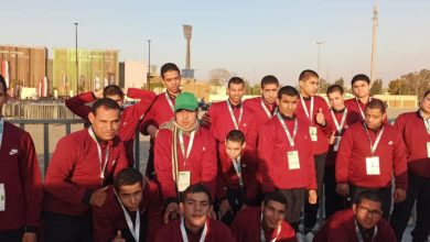 ذوي الإعاقة يؤازرون المنتخب الوطني في استاد القاهرة (صور)