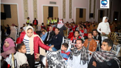 حزب مستقبل وطن سوهاج يستضيف 500 طفل من ذوى الهمم لحضور مسرحية «فروزن شو»