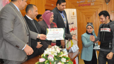 جامعة كفر الشيخ تكرم الطلاب من ذوي الهمم والعزيمة خلال فعاليات "قادرون باختلاف"