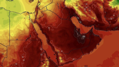 الأحد.. انخفاض في درجات الحرارة نتيجة تأثر البلاد بمرتفع العروض الوسطى