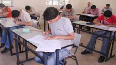 طلاب الثانوية العامة المكفوفين يؤدون امتحان الورقة الأولى للغة الاجنبية الاولى غدا