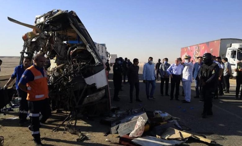 الصحة: تقديم الخدمات الطبية لمصابي حادث المنيا