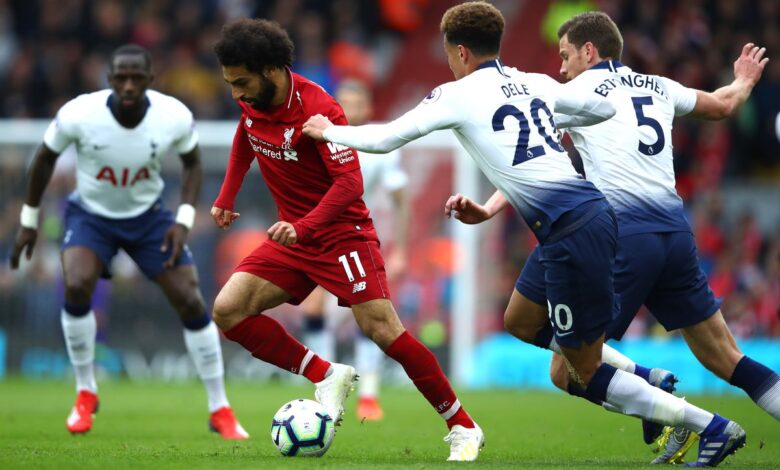 ليفربول وتوتنهام في قمة الدوري الإنجليزي .. موعد اللقاء وتشكيل الفريقين