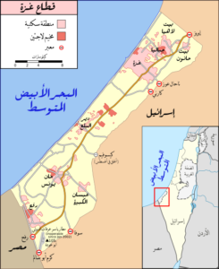 صورة خريطة فلسطين كاملة وحدودها مع مصر والدول العربية