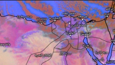 حالة الطقس اليوم الاثنين ودرجات الحرارة المتوقعة على مستوى الجمهورية