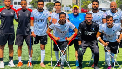 22 لاعباً في منتخب كرة القدم للساق الواحدة يستعدون لكأس الأمم الأفريقية