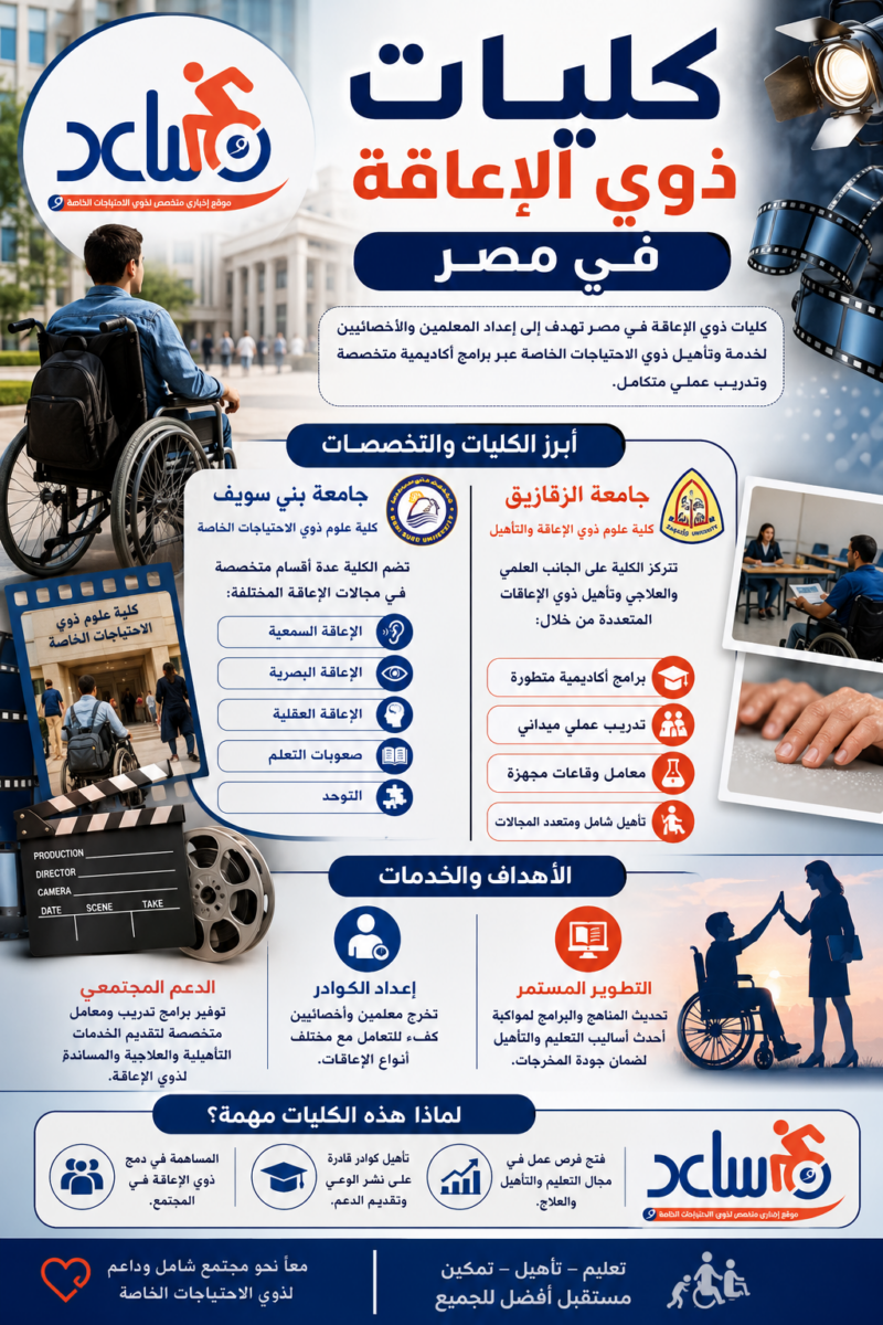 كليات ذوي الإعاقة في مصر